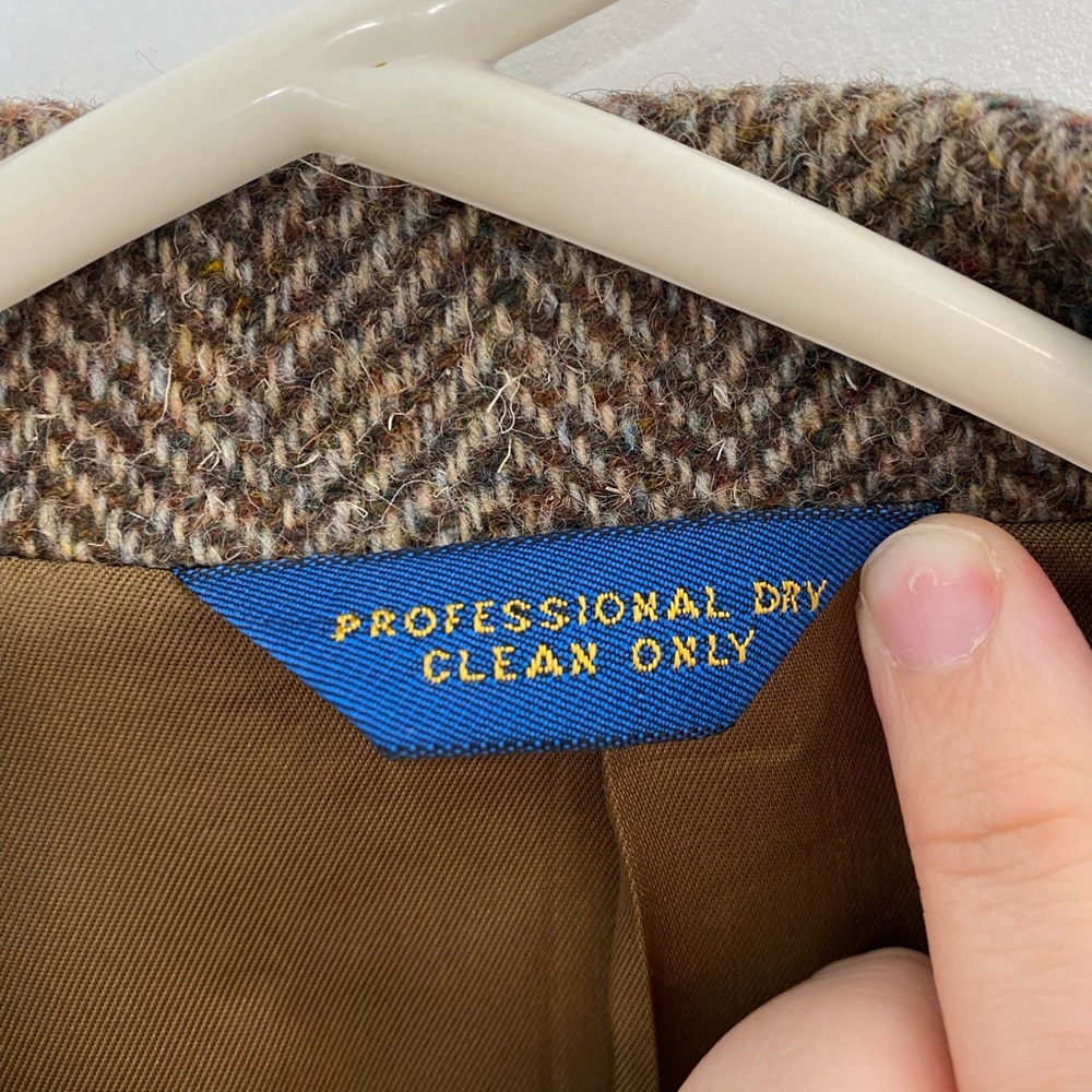 Pendleton Brown Herringbone Blazer - image 4